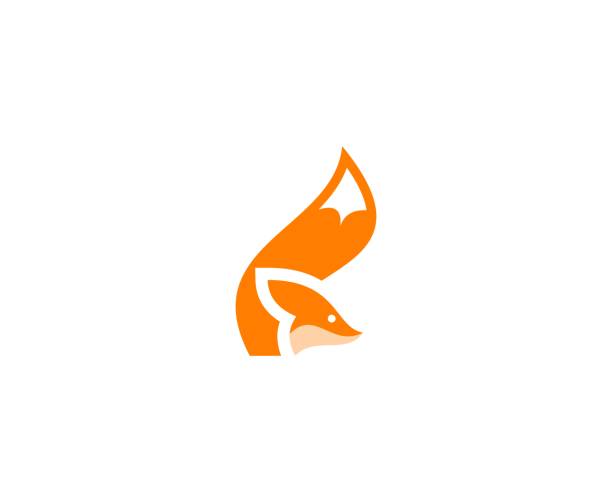 Fox logo This illustration/vector you can use for any purpose related to your business. fire fox stock illustrations