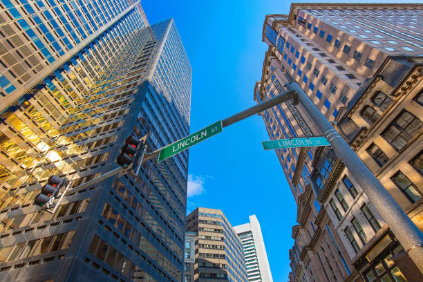 istock Scenic Boston downtown financial district and city skyline 1179887747