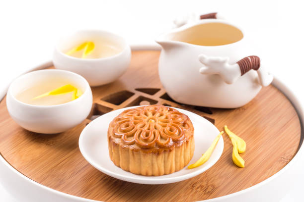 istock Chinese traditional food - moon cake 1179889917