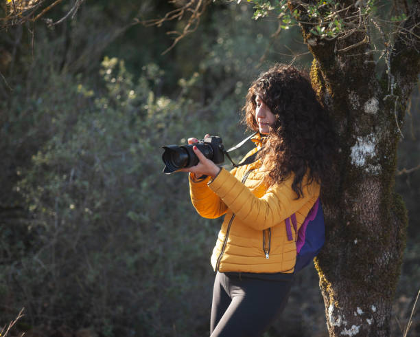 istock Female Photographer In Nature 1179890510