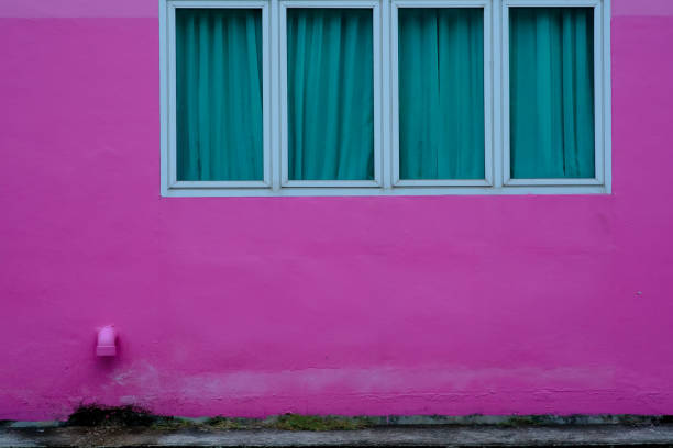 istock Pink concrete with drainage pipe for background. 1179911576