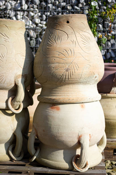 istock Clay Amphora Vase in Warehouse 1179933496