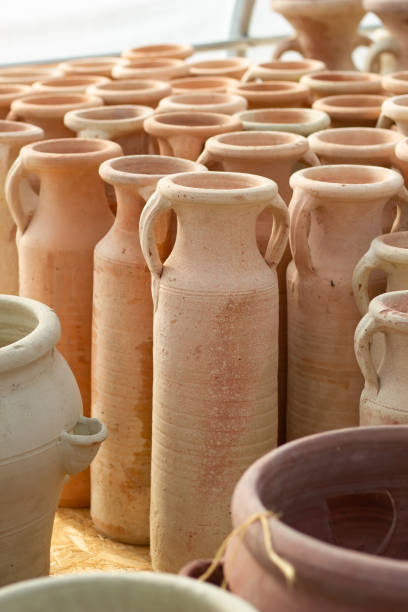 istock Store with Handmade Clay Amphora 1179933565