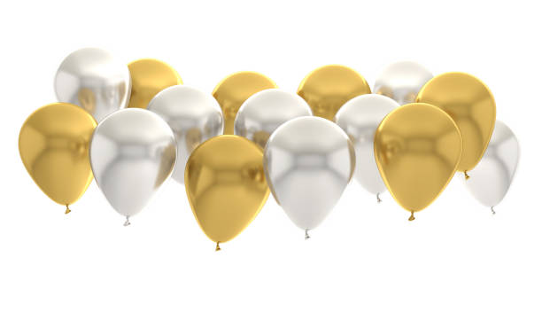 istock balloon golden white birthday background party 1179945018