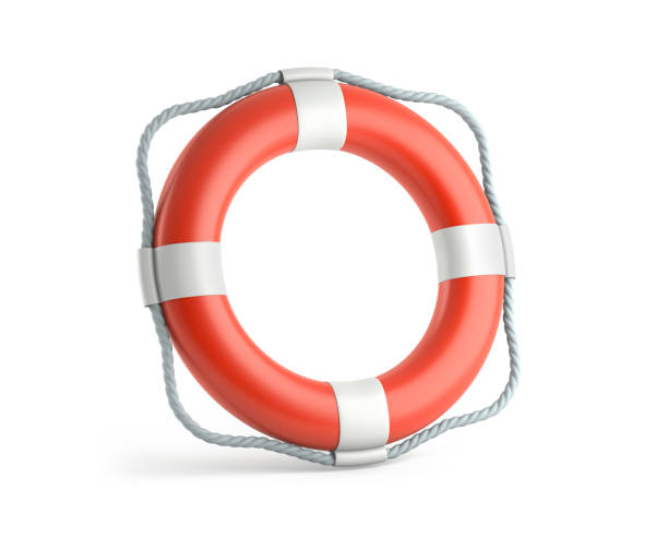 Lifebuoy 3d illustration buoy stock pictures, royalty-free photos & images