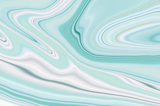 istock Marble ink texture abstract background, green blue white marble color pattern texture background, can be used for background or wallpaper. 1179955038