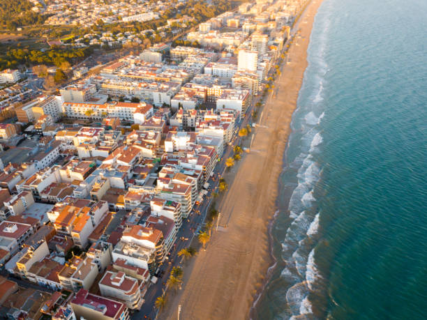 istock Aerial view of Calafell 1179956098