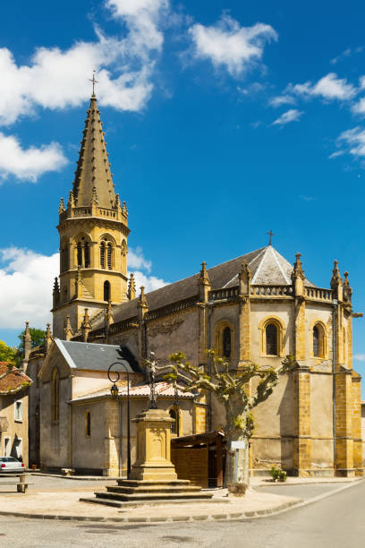 istock Church of Saint-Michel in Lestelle-de-Saint-Martory 1179956582