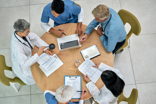 istock Coming together to share expertise and improve their medical knowledge 1179961410