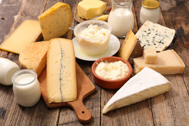 istock dairy product- cheese, yogurt, cream,sour cream,butter 1179963861