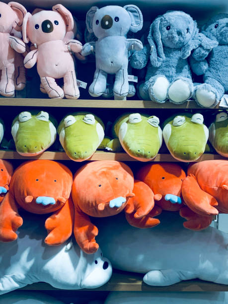 istock Cute stuffed animal toys 1179969414