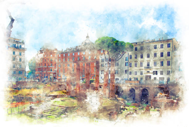 istock Archaeological site close to where Julius Caesar was killed 1179969561