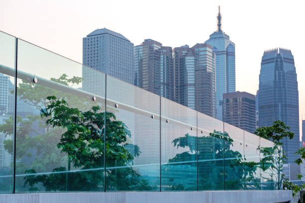 Glass Reflection Hong Kong