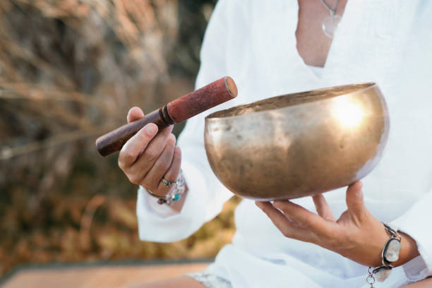 istock Sound Healing, Tibetan Singing Bowl 1179976825