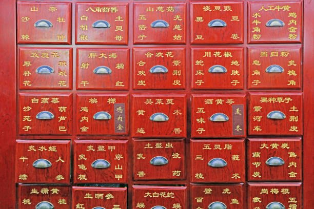 istock Chinese medicine cabinet 1179976941