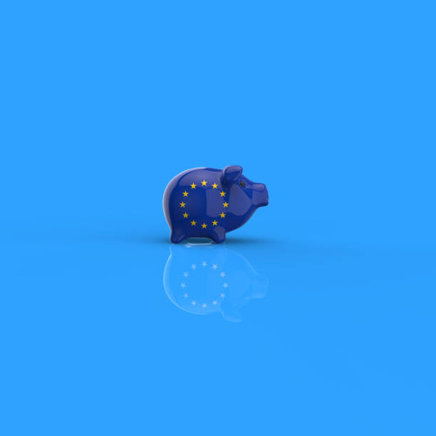 istock Piggy bank - 3D Illustration 1179980070