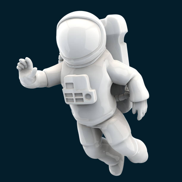 Astronaut concept - 3D Illustration stock photo