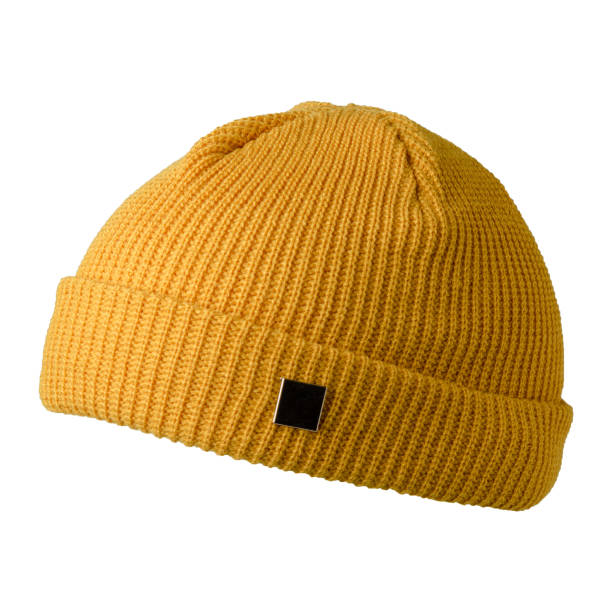 istock Docker knitted hat isolated on white background. fashionable rapper hat. hat fisherman 1179987723
