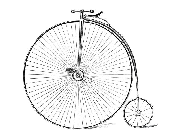 istock Penny farthing bicycle - club racer 1179992578
