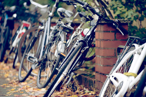 istock Bicycles on the street 1179996202