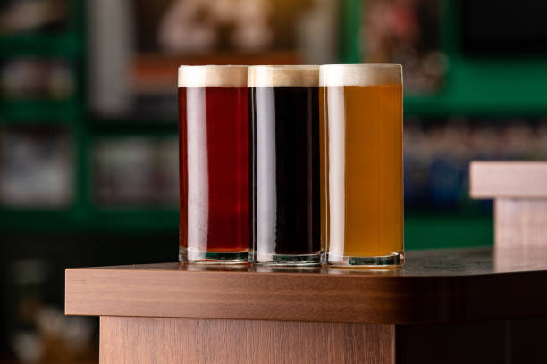istock Different types of beer at the bar 1179997787