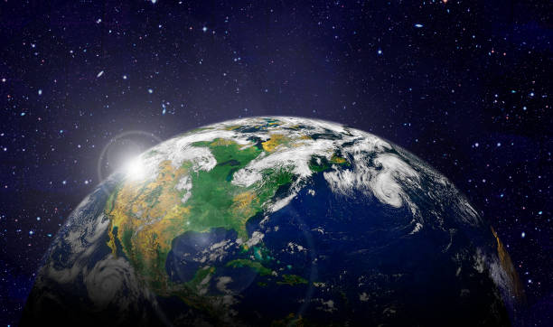 istock Earth in the space. 1179998813