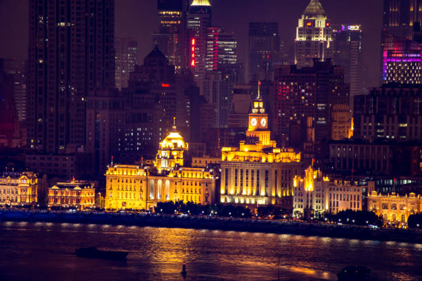 istock Night scene of Shanghai 1179999673