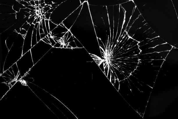 istock broken glass with cracks and scratches 1179999775