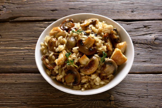 istock Risotto with mushrooms 1180000869