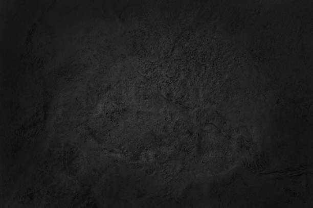 istock Dark grey black slate texture with high resolution, background of natural black stone wall. 1180003317