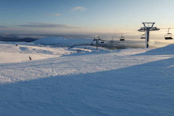 istock cable car in the ski resort 1180011567