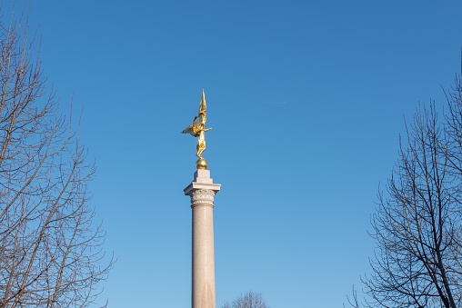 First Infantry Division Monument, Washington DC, USA.