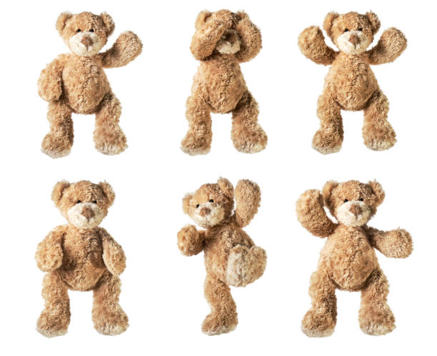 istock Set of teddy bear 1180014485