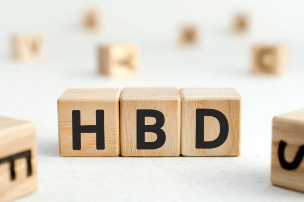 istock HBD - acronym from wooden blocks with letters 1180016515