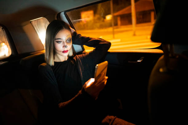 istock Girl heading to a party 1180017814