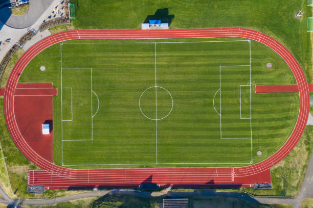 istock The drones' viewpoint of the stadium 1180023157