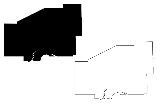 Matanuska-Susitna Borough, Alaska (Boroughs and census areas in Alaska, United States of America,USA, U.S., US) map vector illustration, scribble sketch Mat-Su Borough map