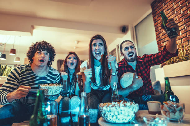 istock Goal! Our Team Is The Best! 1180023851