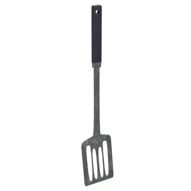 3D rendering illustration of a spatula kitchen tool