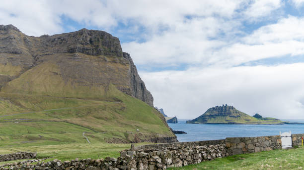 istock Dramatic landscape on Faroe Islands in the north Atlantic 1180029476