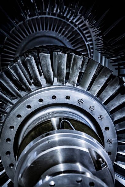 turbina no processo do reparação - turbina - fotografias e filmes do acervo