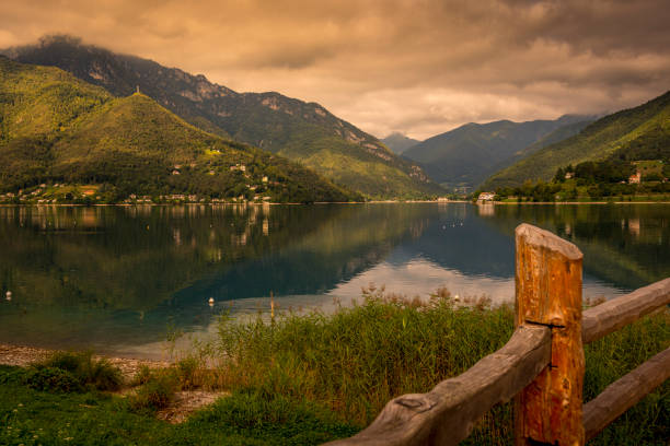 Lake Ledro in Italy
