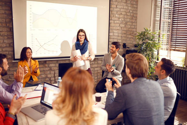 istock Woman on break in office 1180036531