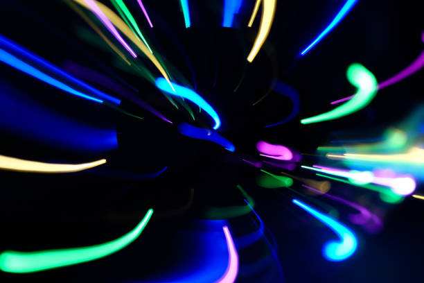 istock speed of coloured lights 1180037319