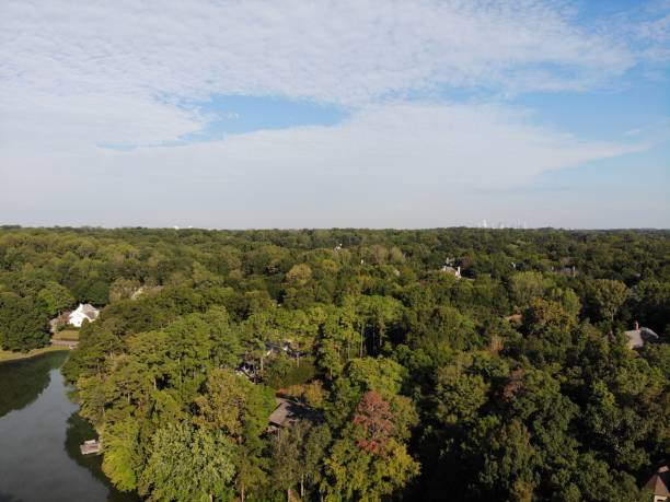 istock Drone pictures over Charlotte, North Carolina. 1180038108