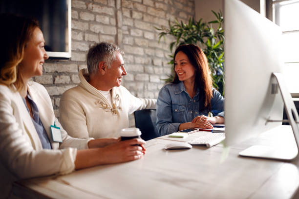 istock Woman on break in office 1180053775