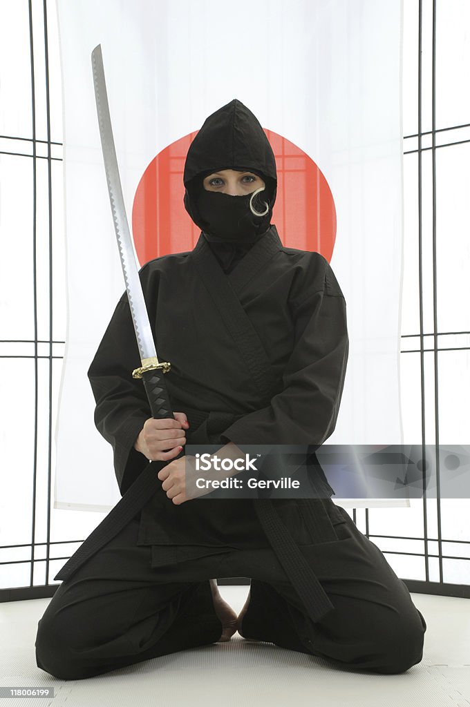 Ninja Assassin Stock Photo - Download Image Now - Blond Hair, Color Image,  Females - iStock