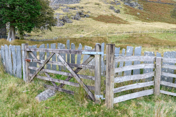 Landscapes of Snowdonia National Park in North Wales