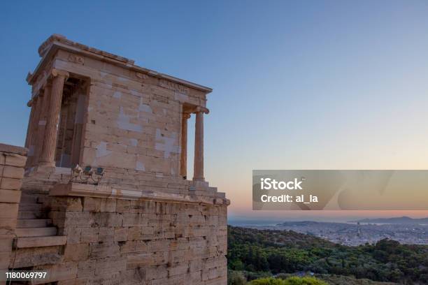 Famous Ancient Acropolis Hill Of Athens Acropolis Includes Great Architecturals The Most Famous Being The Parthenon Stock Photo - Download Image Now