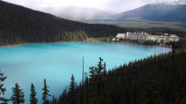 istock Lake Louise view after a hike 1180074123